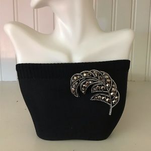 Vintage Weiss "Black Diamond Look" Brooch